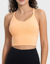 Crisscross Round Neck Active Tank