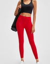 Wide Seamless Band Waist Sports Leggings