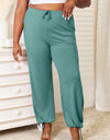 Basic Bae Full Size Soft Rayon Drawstring Waist Pants with Pockets