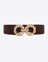 Zinc Alloy Buckle Elastic Belt