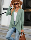 Open Front Long Sleeve Cardigan