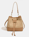 Straw Braided Shoulder Bag