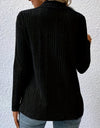 Open Front Long Sleeve Cardigan