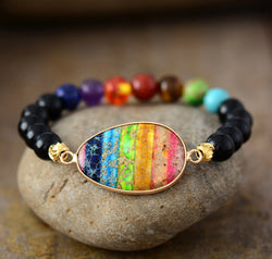 Geometrical Shape Beaded Bracelet