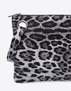 Leopard PU Leather Clutch