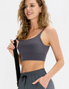 Scoop Neck Long Active Bra