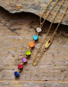 Heart Shape Natural Stone Necklace