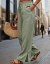 High Waist Wide Leg Pants