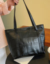 Textured PU Leather Handbag