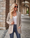 Open Front Cardigan with Pockets