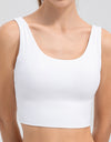 Scoop Neck Wide Strap Active Tank