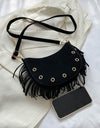 Fringe Detail Crossbody Bag