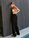 Tied High Waist Wide Leg Pants