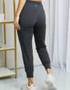 Leggings Depot Full Size Wide Waistband Cropped Joggers