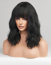 Mid-Length Wave Synthetic Wigs 12''