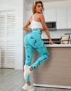 Printed High Waist Active Leggings