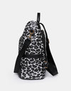 Leopard PU Leather Backpack Bag