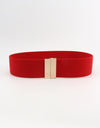 Alloy Buckle Elastic Belt