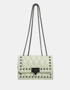 Studded PU Leather Crossbody Bag