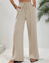 Wide Leg Drawstring Pants