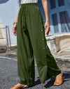 Full Size Tassel Wide Leg Pants