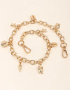 Sea Element Charm Iron Chain Belt