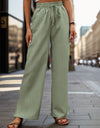 High Waist Wide Leg Pants