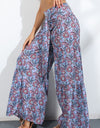 Printed High-Rise Tied Culottes