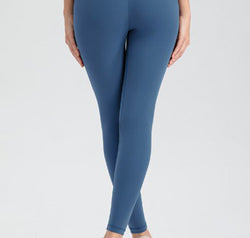 Wide Waistband Slim Fit Active Leggings