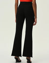 High Waist Flare Leg Pants with Pockets