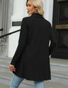 Open Front Long Sleeve Cardigan