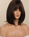 Full-Machine Bobo Synthetic Wigs 9''