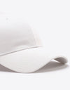 Plain Adjustable Cotton Baseball Cap