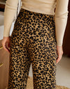 Leopard Wide Leg Pants