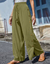 Full Size Tassel Wide Leg Pants