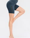 Wide Waistband Sports Shorts