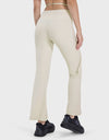 Tied Mid-Rise Waist Active Pants