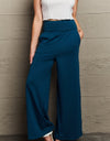 Culture Code My Best Wish Full Size High Waisted Palazzo Pants