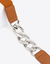 Chain Detail Elastic Belt