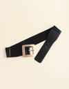 Alloy Buckle PU Leather Belt