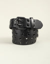 Grommet PU Leather Belt