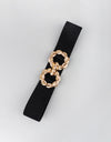 Zinc Alloy Buckle Elastic Belt