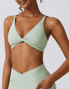 Spaghetti Strap Sport Bra