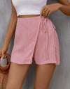 Tied High Waist Skort