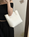 Textured PU Leather Handbag