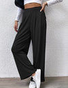 High Waist Straight Pants