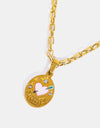 Stainless Steel 18K Gold-Plated Necklace