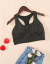 Racerback Push Up Sports Bra