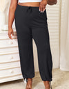 Basic Bae Full Size Soft Rayon Drawstring Waist Pants with Pockets