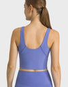 Feel Like Skin Highly Stretchy Cropped Sports Tank